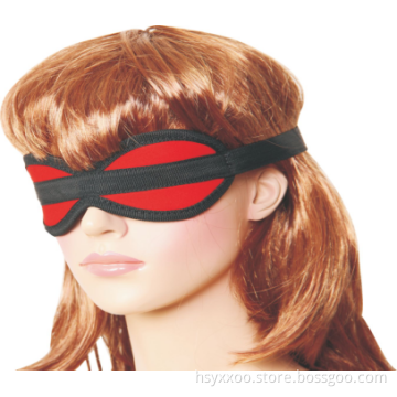 Cloth Mask Blindfold For Adult Games Red and black Blindfold Eyeshade Sex Toys For Couple Adult Sex Products